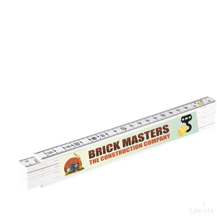 Metric Duimstok Wit