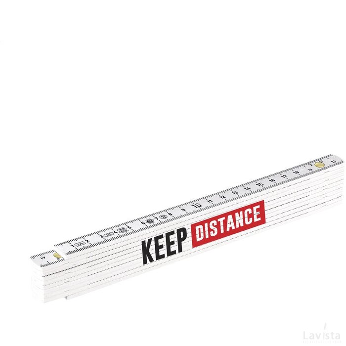 Metric Duimstok Wit