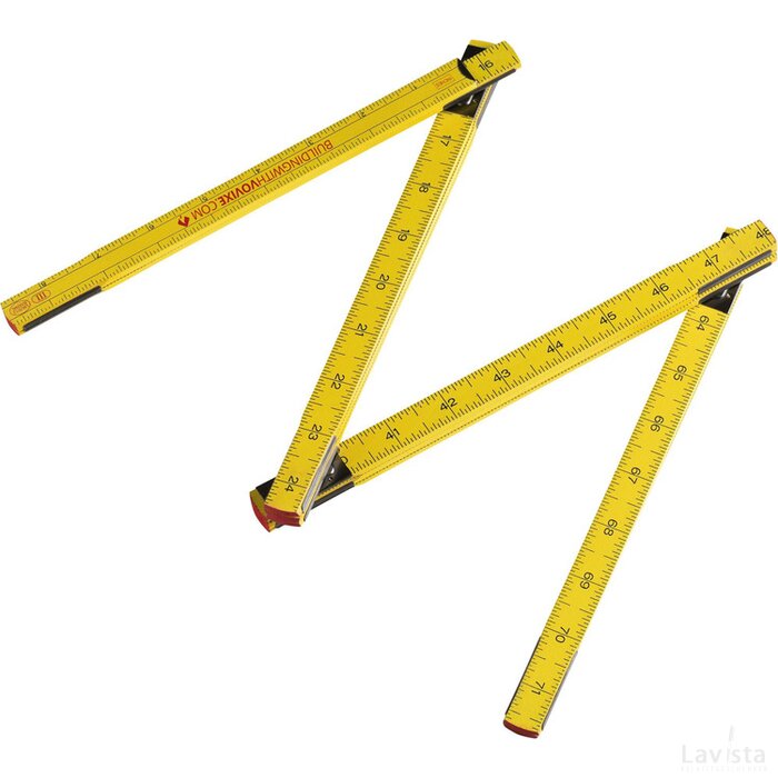 Metric Woodpro Duimstok Geel