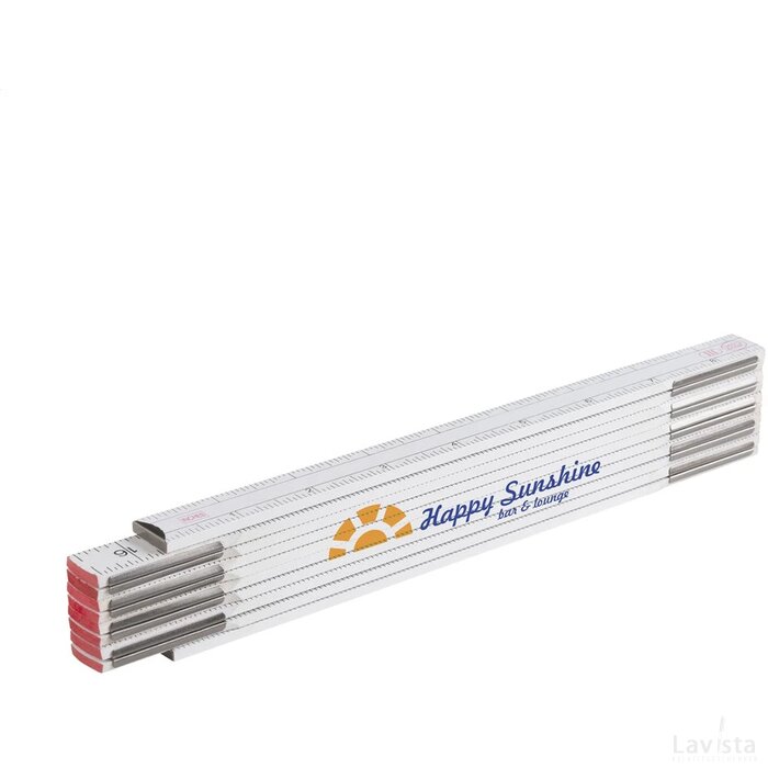 Metric Woodpro Duimstok Wit