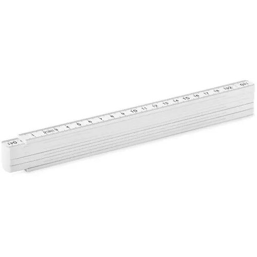 Opvouwbare meetlat 2 meter wit