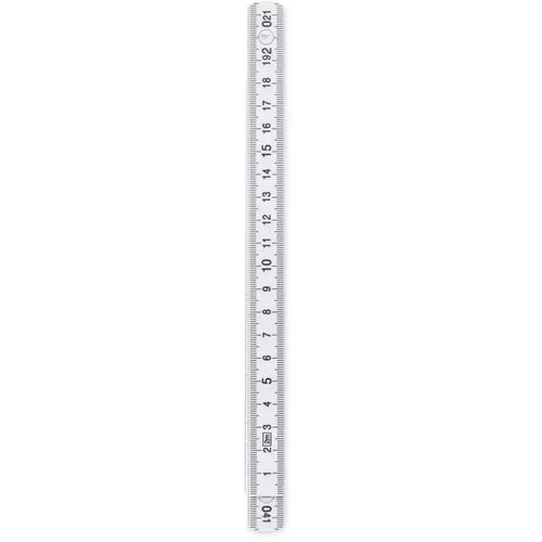 Opvouwbare meetlat 2 meter wit