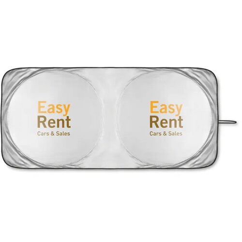 Opvouwbare zonnescherm Ombra pouch mat zilver