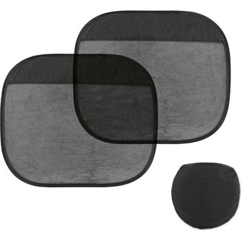 Set van 2 autozonneschermen Sombie zwart Set van 2 autozonneschermen Sombie zwart