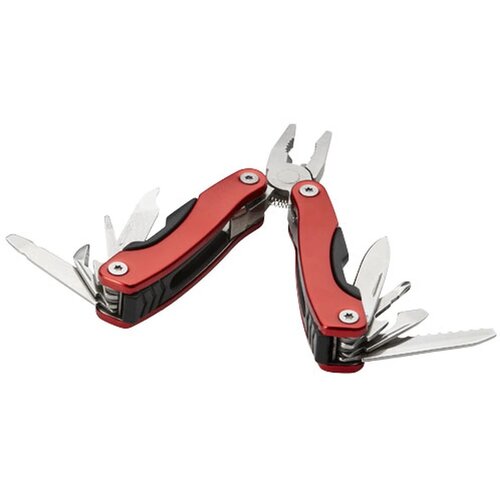 Casper mini multifunctionele gereedschapsset met 11 functies Rood