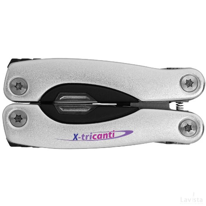 Casper mini multifunctionele gereedschapsset met 11 functies Zilver