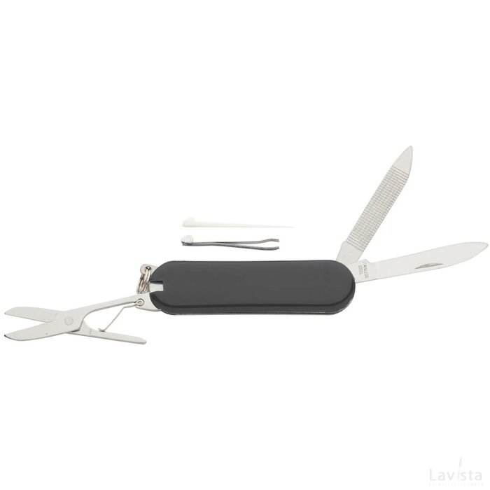 Castilla Mini Multifunctioneel Zakmes Zwart