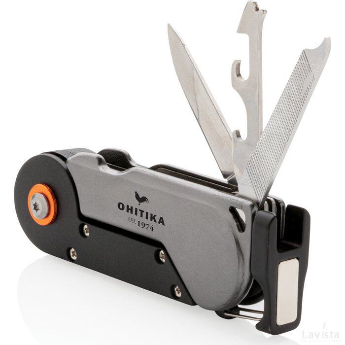 Excalibur COB multitool antraciet, zwart