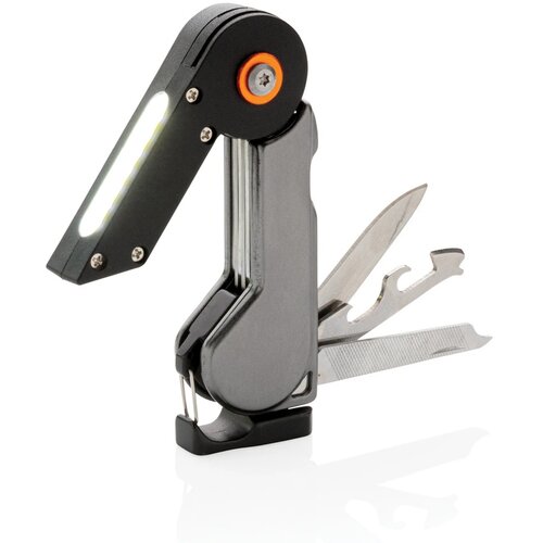 Excalibur COB multitool antraciet, zwart
