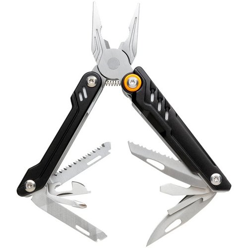 Excalibur multitool zwart, oranje