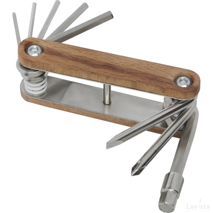 Fixie houten multitool voor fietsen met 8 functies Hout