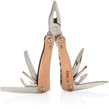 Houten multitool bruin