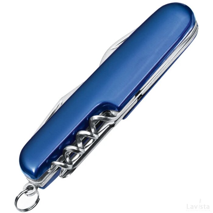 Metalen 7-delige zakmes Otterbeg blauw