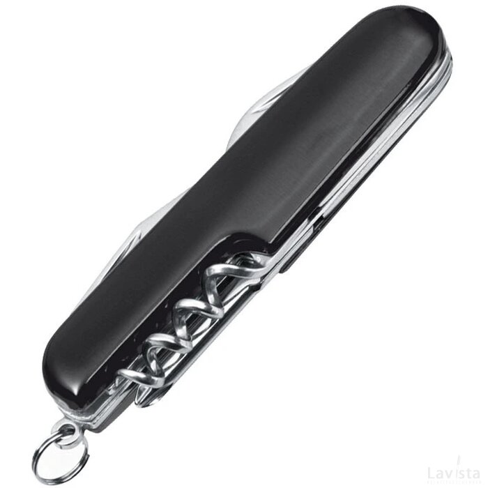 Metalen 7-delige zakmes Otterbeg zwart