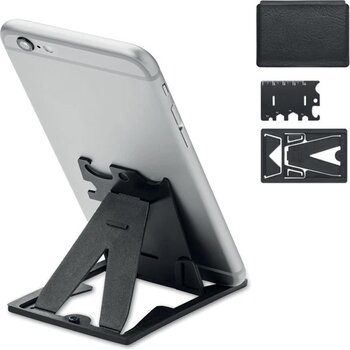 Multi-tool telefoonhouder Tackle zwart Multi-tool telefoonhouder Tackle zwart