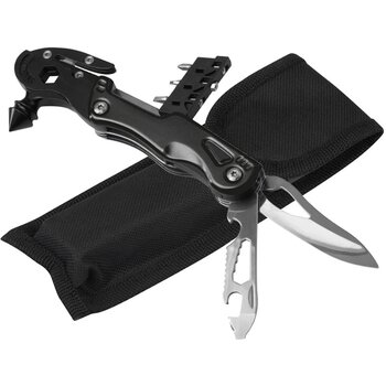 Multitool van metaal zwart