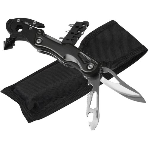 Multitool van metaal zwart