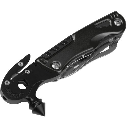 Multitool van metaal zwart