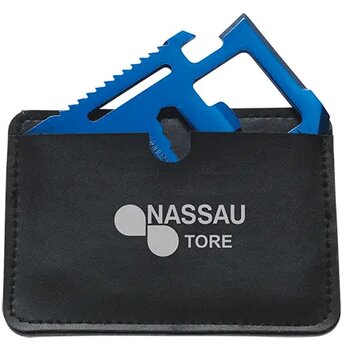 Smart-tool 11-in-1 multitool in kunstleren etui donkerblauw