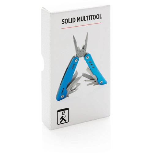 Solid multitool blauw