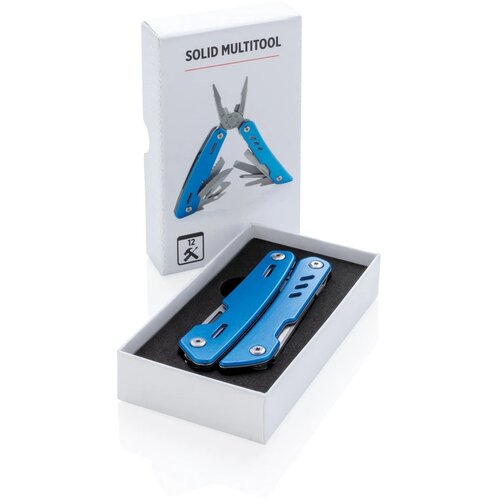 Solid multitool blauw