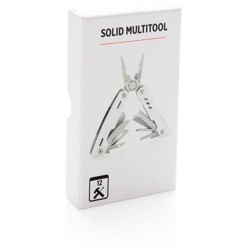 Solid multitool zilver