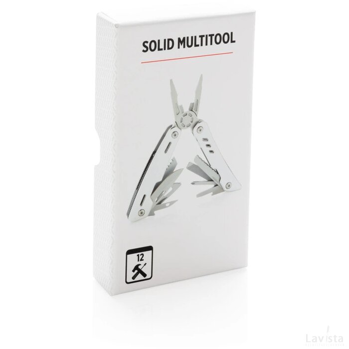 Solid multitool zilver