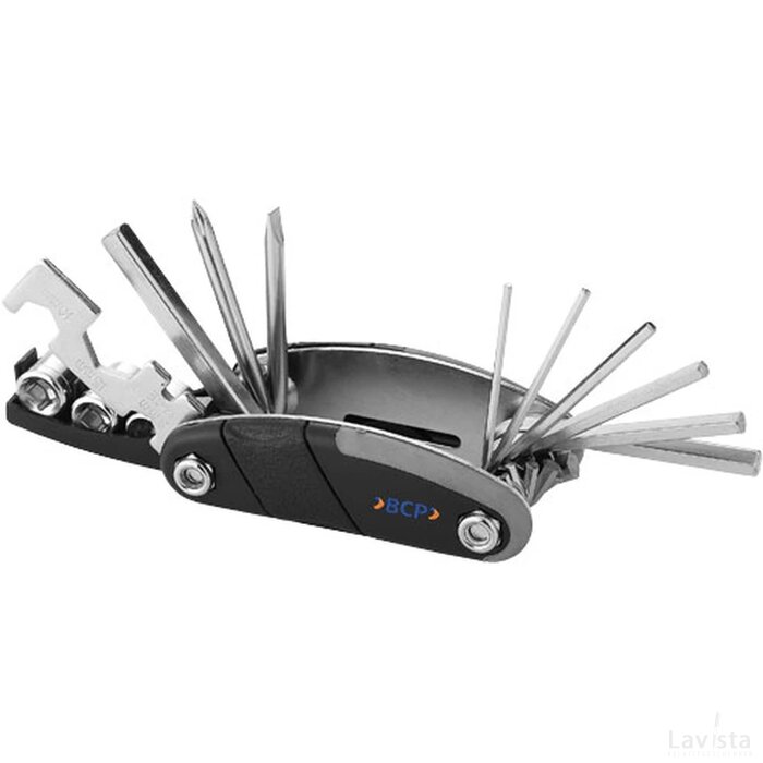 STAC multifunctionele gereedschapsset met 16 functies Zwart