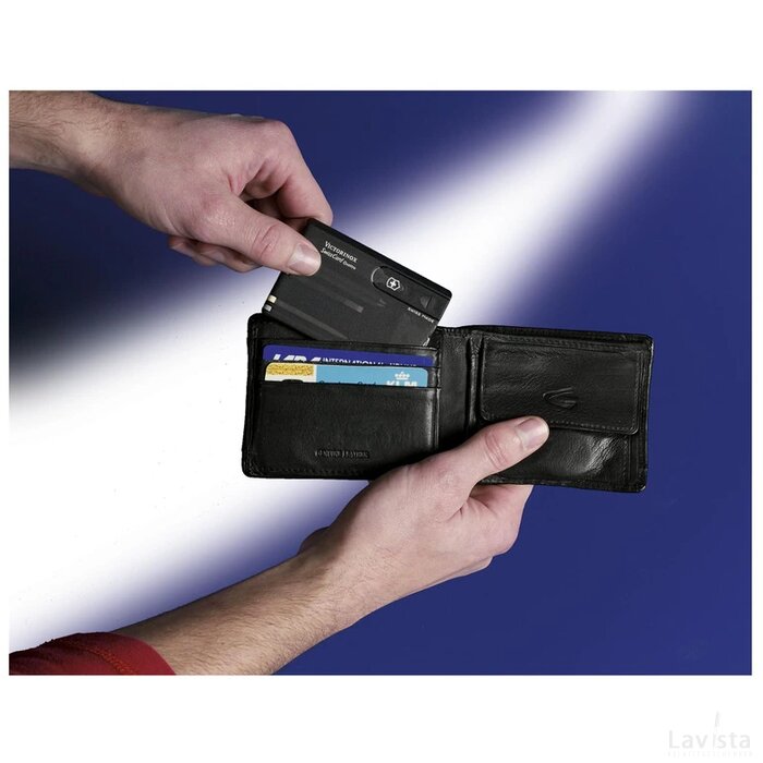 Swisscard Quattro Transparant Zwart