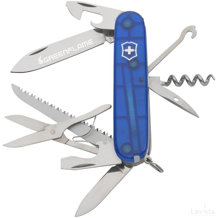 Vitorinox Huntsman Zakmes Transparant Blauw