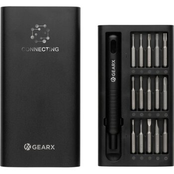 Gear X 31 in 1 precisie-schroevendraaierset zwart Gear X 31 in 1 precisie-schroevendraaierset zwart