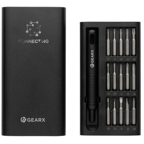 Gear X 31 in 1 precisie-schroevendraaierset zwart
