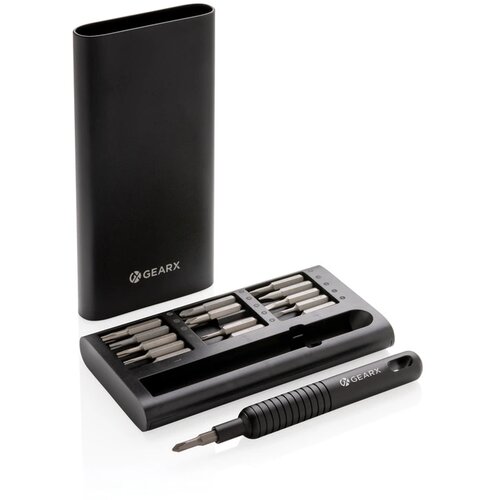 Gear X 31 in 1 precisie-schroevendraaierset zwart