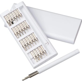 Schroevendraaierset wit Schroevendraaierset wit