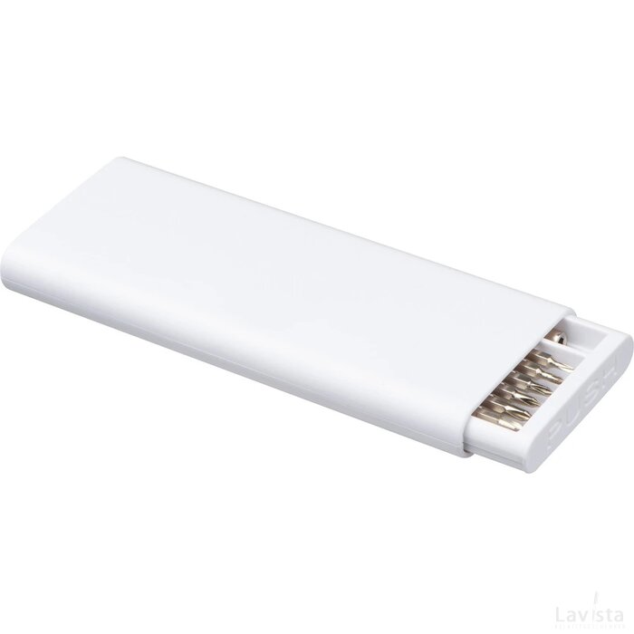 Schroevendraaierset wit