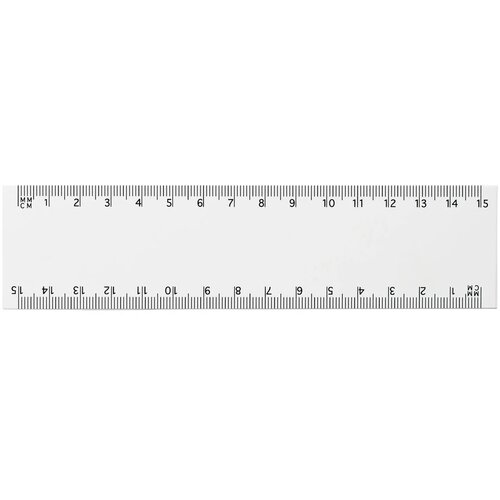 Arc 15 cm flexibele liniaal Wit
