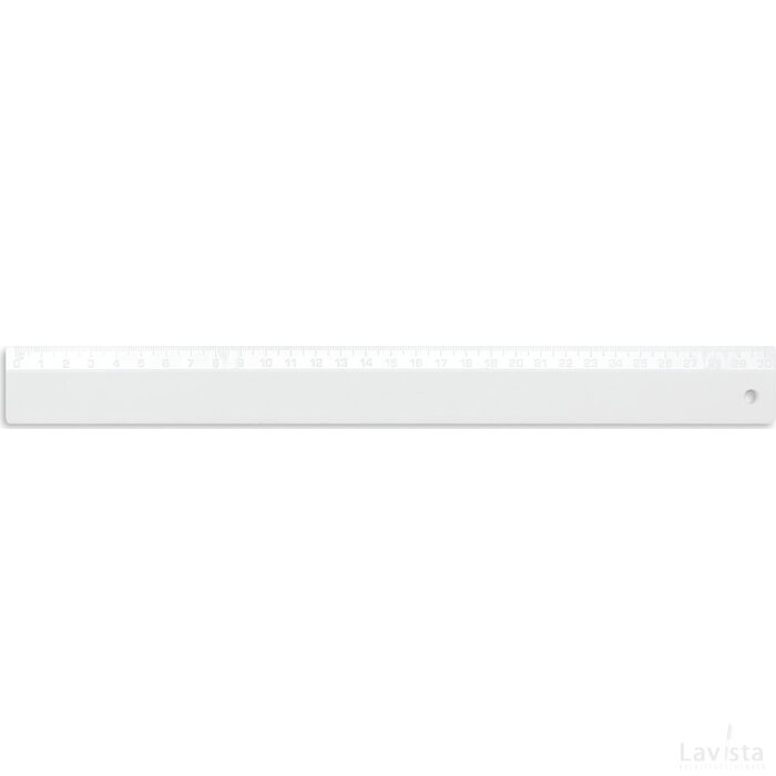 Arthur 30 Cm Liniaal In Ps Wit