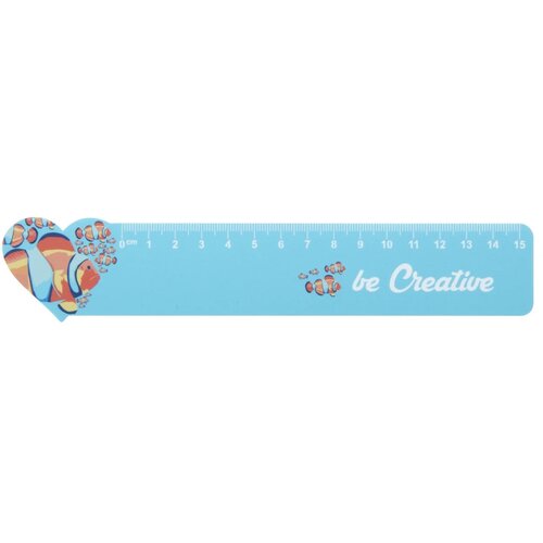 Couler 15 Liniaal Van 15 Cm, Hart Wit