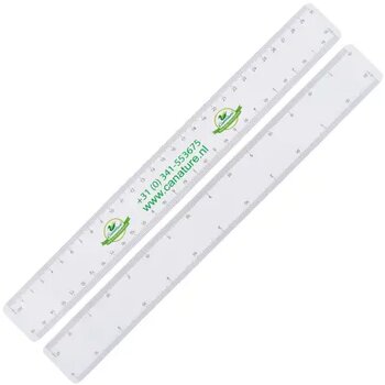 Mailing liniaal 4 schalen, 30 cm. Mailing liniaal 4 schalen, 30 cm.