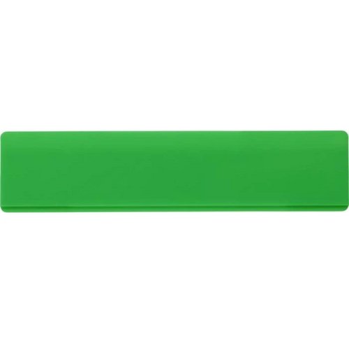 Refari liniaal van 15 cm van gerecycled plastic Groen