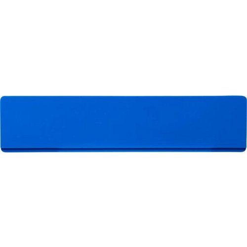 Refari liniaal van 15 cm van gerecycled plastic Blauw