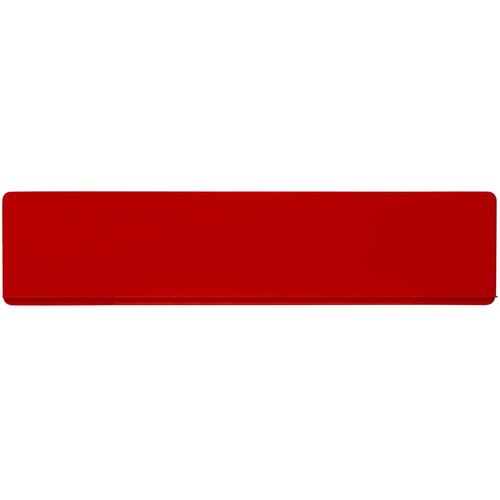Renzo 15 cm kunststof liniaal Rood