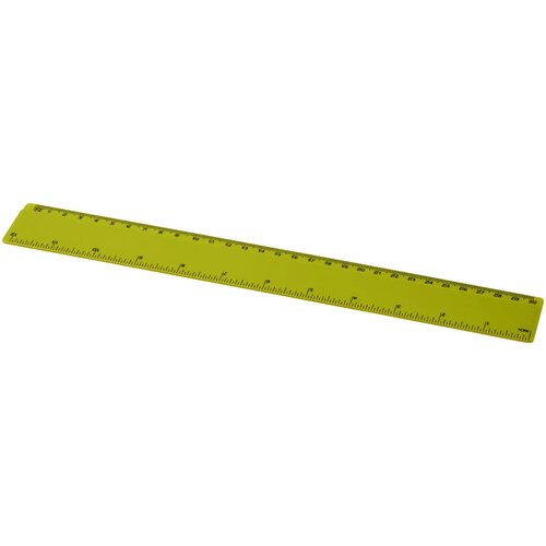 Renzo 30 cm kunststof liniaal Lime
