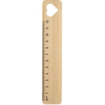 Rooler Bamboo Lineaal, Poot Naturel