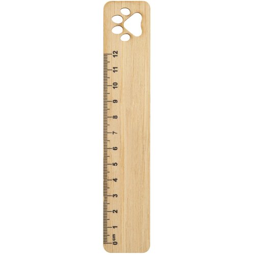 Rooler Bamboo Lineaal, Poot Naturel