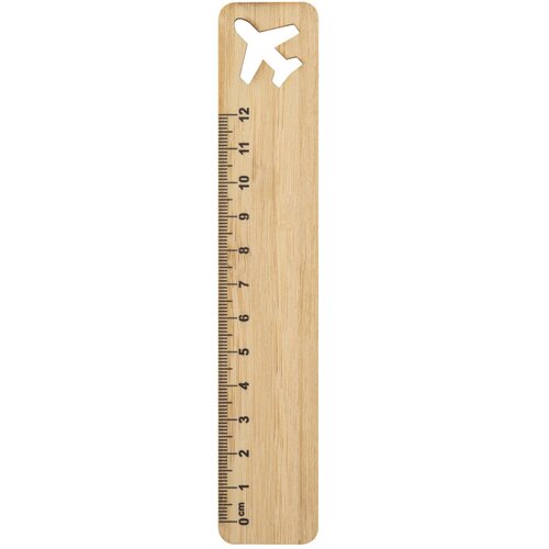 Rooler Bamboo Lineaal, Poot Naturel