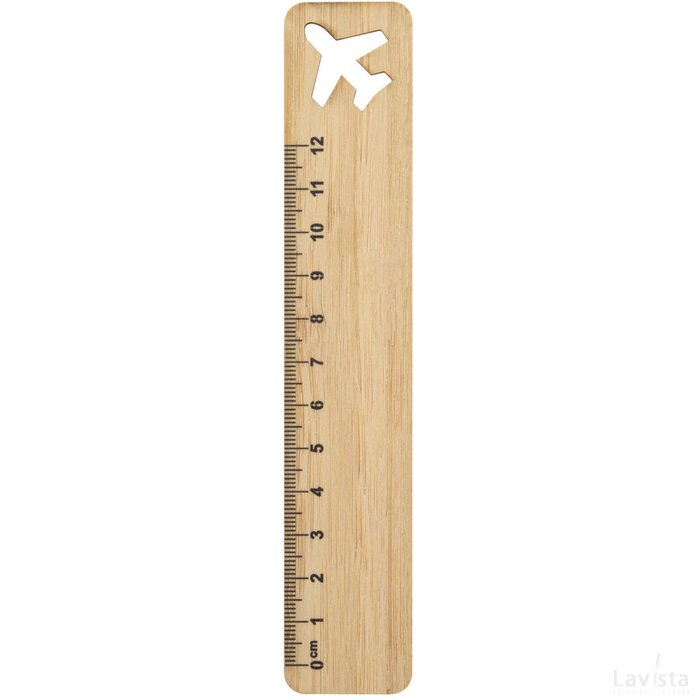 Rooler Bamboo Lineaal, Poot Naturel