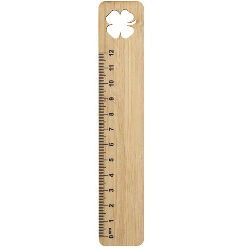 Rooler Bamboo Lineaal, Poot Naturel