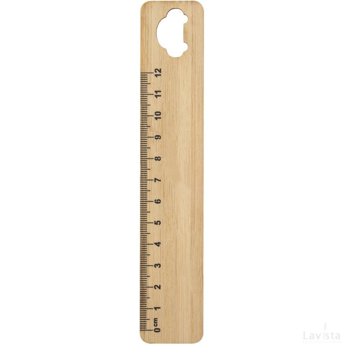 Rooler Bamboo Lineaal, Poot Naturel