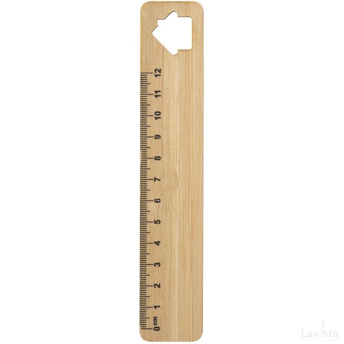 Rooler Bamboo Lineaal, Poot Naturel